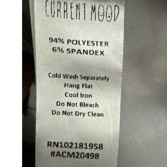 Current Mood Women's Med Bodycon Mini Dress Metal Rock Band Logos Punk Metalcore - Picture 10 of 12